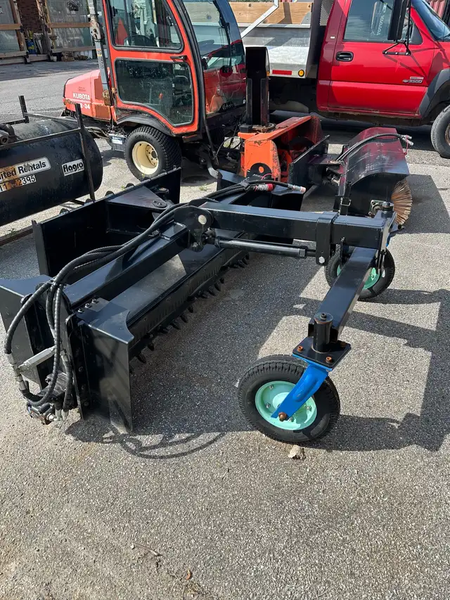 landscape hydraulic rake