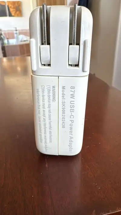 Genuine Apple Adaptor with or without cable.