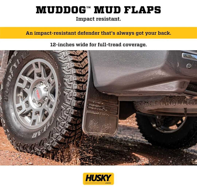 Husky Mud Dog Universal Mud Flaps - New in Other Parts & Accessories in Brantford
