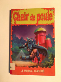 90's Chair De Poule Le Mutant Masquée Livres Horreur Enfants