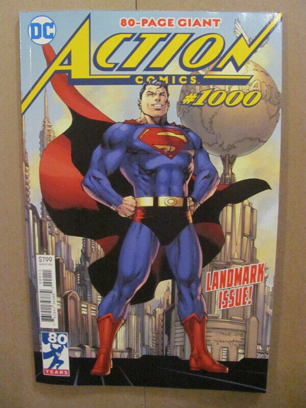 LANDMARK ISSUE! Action Comics #1000 DC Comics Superman Jim Lee dans Bandes dessinées  à Longueuil/Rive Sud