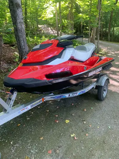 Selling a 2011 Seadoo GTI 130, a reliable personal watercraft with a fuel-efficient engine and comfo...