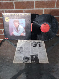 LP 33 1/3 "Paul Anka Gold" 1974 double album