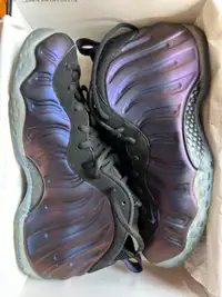 USED Rare Nike Air Foamposite One Eggplant Purple Men's Size 11