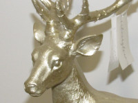 SILVERGLOW LED LIGHTED DECOR GOLDEN HOLIDAY DEER