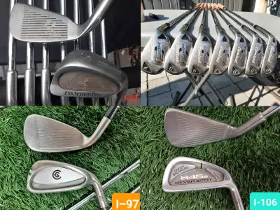 1 – GOLF IRONS SETS – High End to Entry Level – See Description, Voir plus