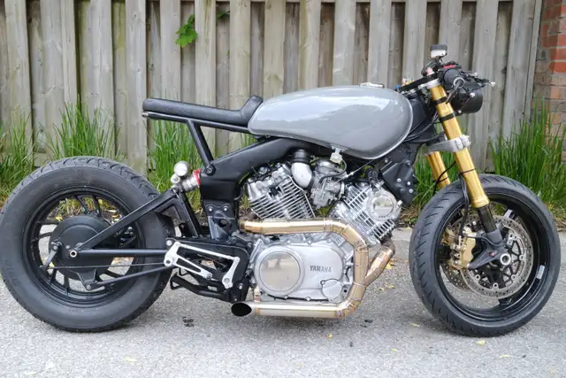 1983 Yamaha xv750 Virago - cafe racer (9k OBO) in Sport Bikes in City of Toronto - Image 3
