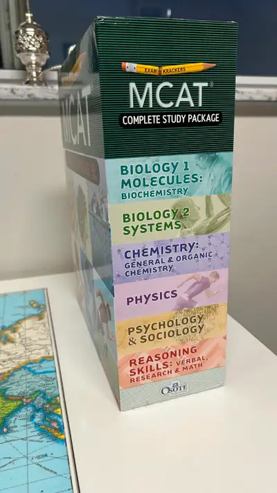 MCAT Study Package (5 Textbooks) - ExamKrackers, View more