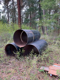 For sale 36" pipe and W8x31 wide flange beam