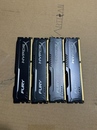 HyperX FURY 1866Mhz DDR3 RAM (4x4GB)