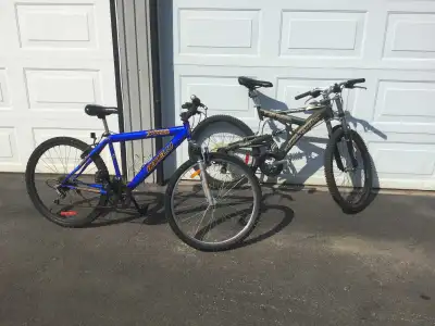 2 Bicyclettes 26 po, View more