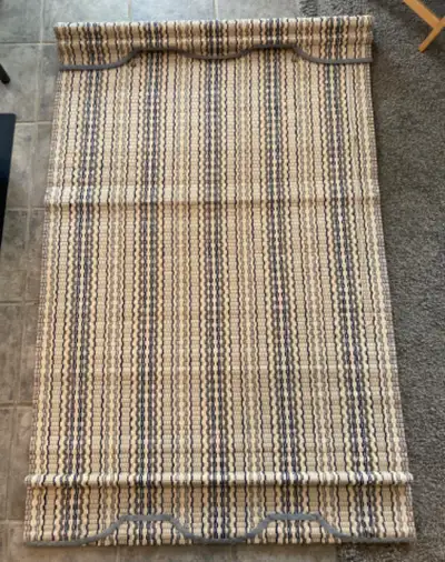 Woven wood window blind, View more