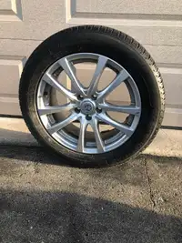 Set of 4 Michelin X Ice Winter Rims & Tires