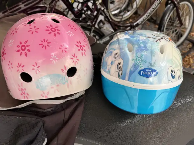 child helmet.  Pink one left in Other in London - Image 3