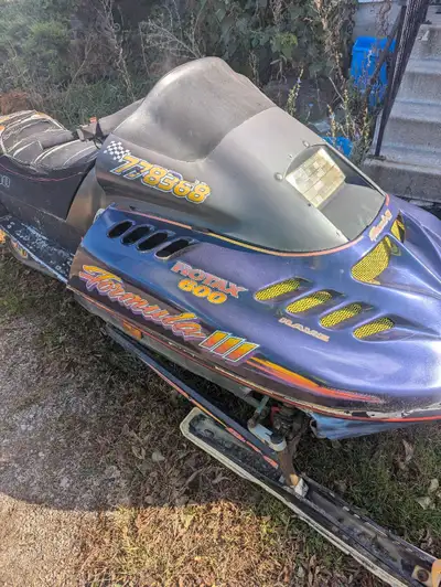 Selling a Ski-Doo Formula Rotax 600, a classic snowmobile known for its reliable performance on the...