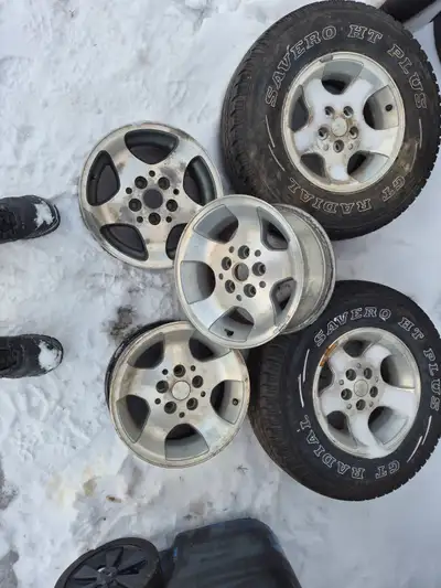 5x4.5 r15 jeep 2006 120$ ou trade 16" 5063947700