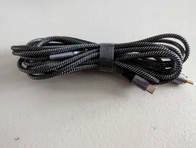 MOSWAG USB C to RCA Audio Cable,USB-C to 2 RCA Type C to RCA Male to Male Y Splitter Cord with Chip...