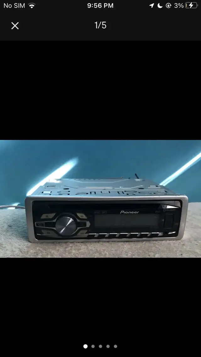 pioneer Bluetooth speaker cd car stereo in Speakers in Delta/Surrey/Langley - Image 2