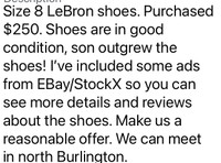 LeBron Shoes-Good Condition-Low $$