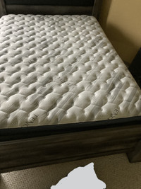 Selling good used Restonic  Queen size mattress .. 3 yrs old. No