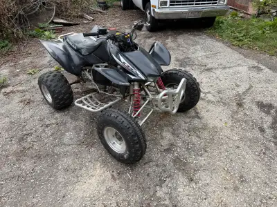 Fast fun ATV, fresh top end with a 496cc big bore kit, aswell as lots of other mods, please reach ou...