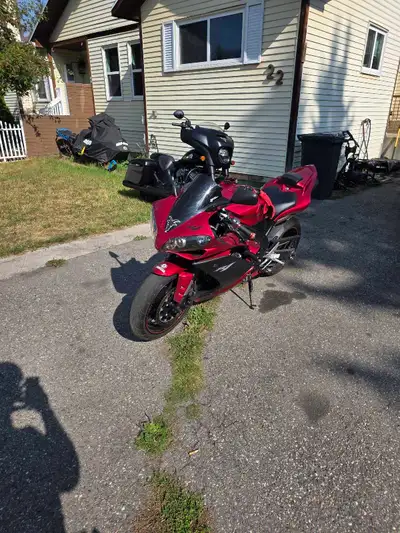 bike is in excellent condition only has 13000kms on it brand new tires just swapping all the coolant...