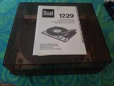 dual 1229 turntable , View more