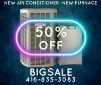 Get a New Furnace or Air Conditioner from $1999
