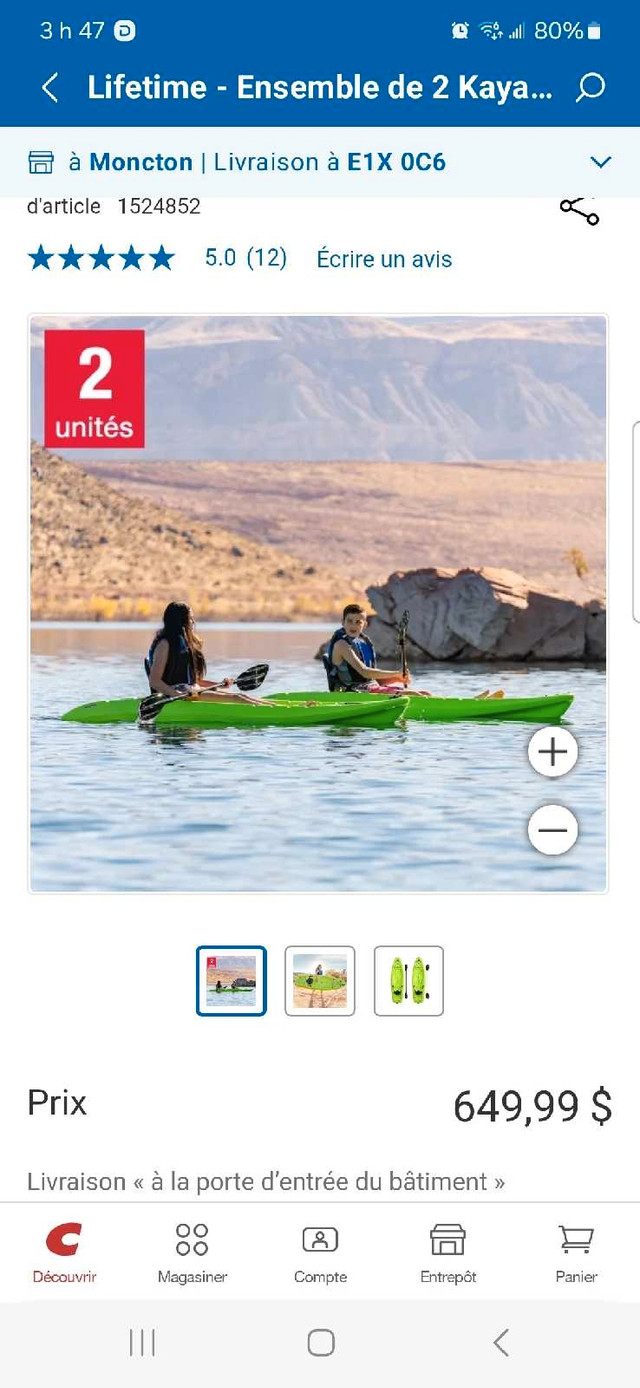 2 kayaks in Other in Bathurst - Image 3