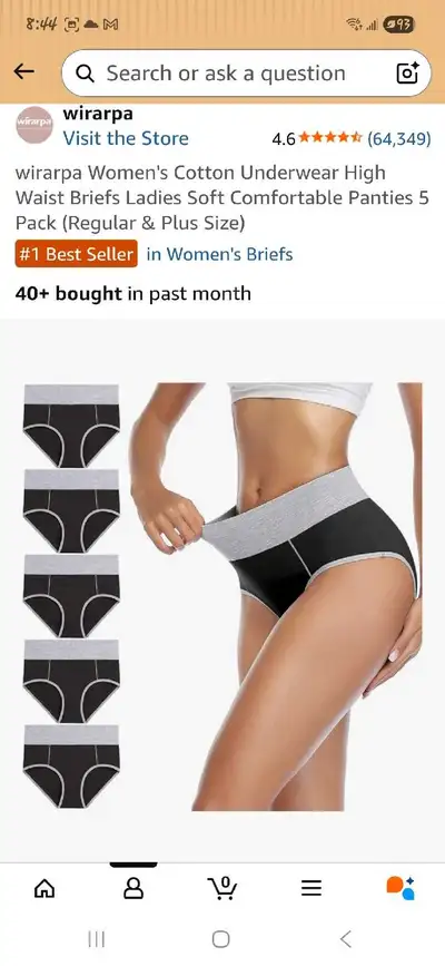 Wirarpa Underwear XL, View more