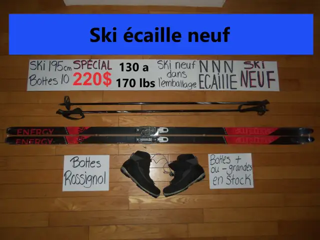 New Cross-Country Ski Sets with Scales