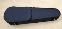 Violin hard case like backpack with straps, very good condition.