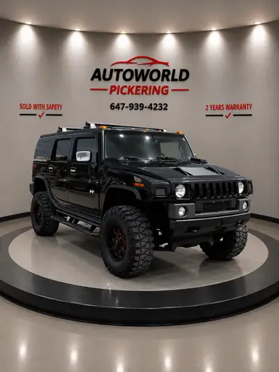 2003 Hummer H2 – $13,999 – 440,000 km – 6.0L V8, Automatic 2013 Toyota Sienna – $12,999 – 214,000 km...