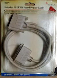 Hi Speed Printer Cable 6ft