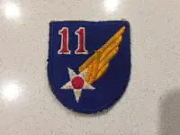 WW2 US Army 11th Air Force Air Borne Shoulder Patch