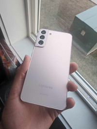LIKE NEW Rose Gold Galaxy Samsung S22 PLUS 128 GB Unlocked FIRM