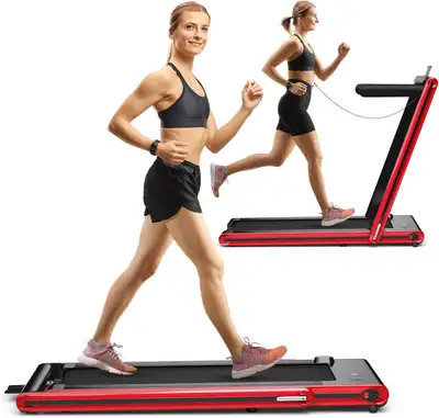 2 in 1 Folding Treadmill, 2.25HP Electric Under Desk Treadmill W, View more