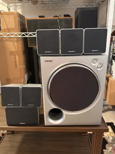 Sony Surround Sound Speaker System, View more