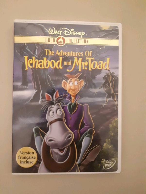DVD The Adventures of Ichabod and Mr. Toad Disney for sale  
