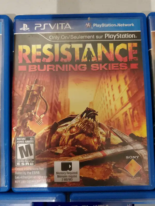 PlayStation Vita Games Collection BATMAN RESISTANCE UNCHARTED in Sony PSP & Vita in Barrie - Image 4