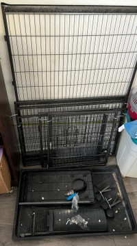 Large cage for rehoming