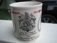 Staffordshire Potteries Coffee Mug- royal wedding special!