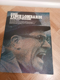 THE VINCE LOMBARDI SCRAPBOOK by George Flynn 1976