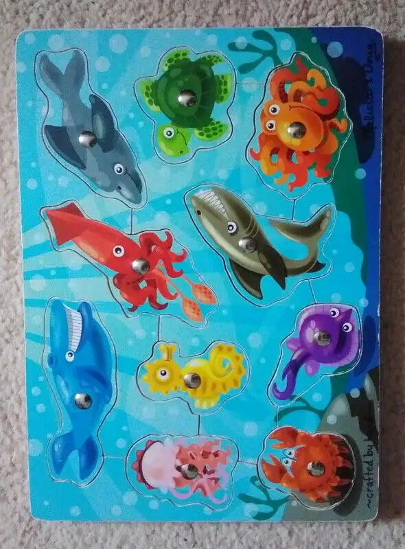 Wood Puzzles for Kids (8 to choose from) in Toys & Games in Oshawa / Durham Region - Image 6