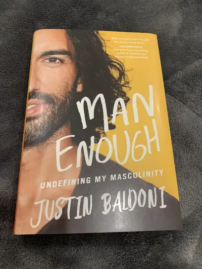 New book “Man Enough” by Justin Baldoni, View more