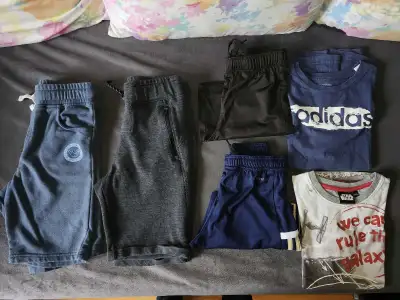 Lot 6 vêtements garçon shorts tshirts 8-10 ans / boy clothes sh, View more