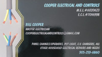 Cooper Electrical and Controls Licensed and Insured