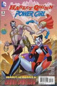 Harley Quinn and Power Girl#3 DC 2015 THE MENACE OF DARK VARTOX