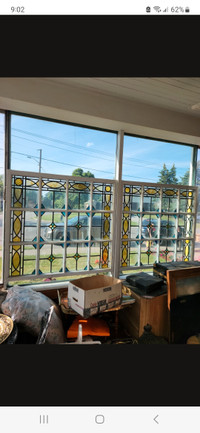 Stained glass frames