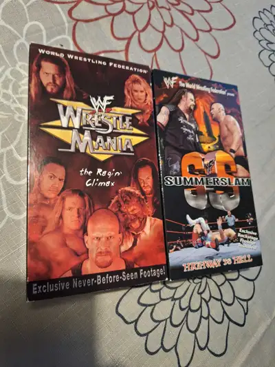 WWF Wrestlemania 15 and WWF Summerslam $15